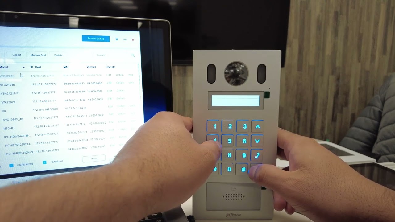 Configuración de VDP IP Dahua para Edificio
