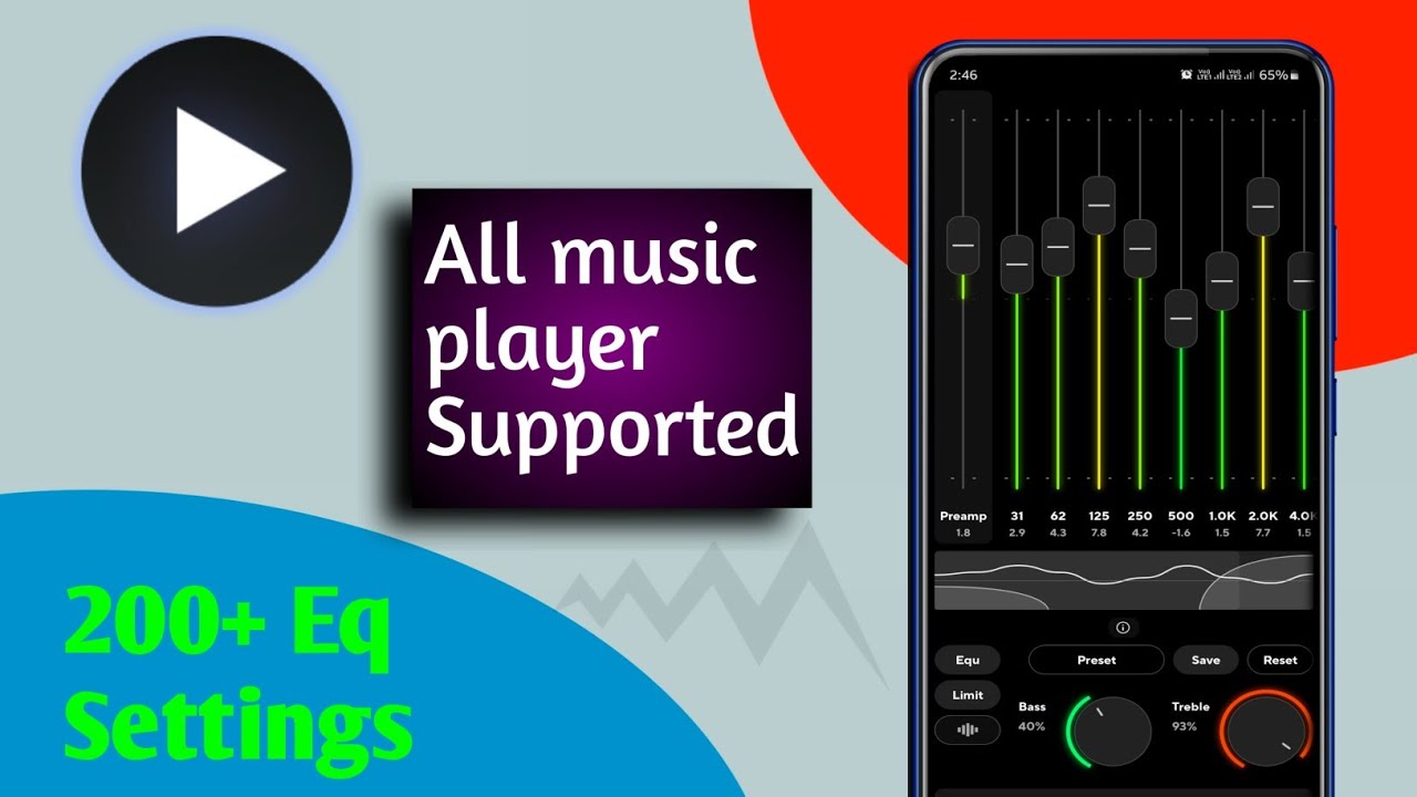 Poweramp 200+ Equalizer Settings & Trick To Use It With Any Music Player - 🔥🔥