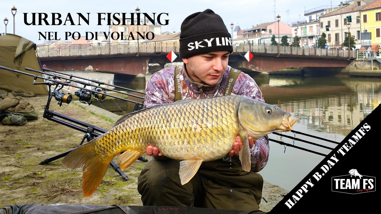Urban Fishing nel Fiume Po di Volano // 2 Anni con il TeamFS