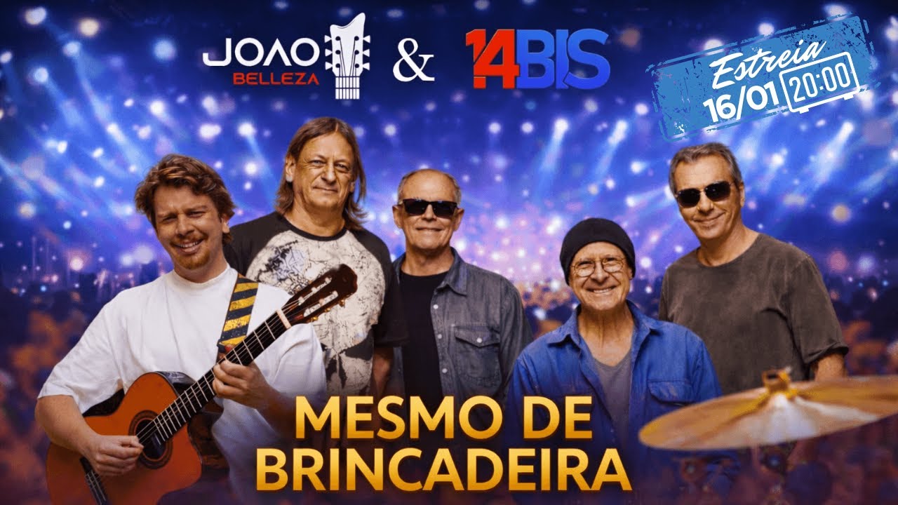 João Belleza & 14 Bis – Mesmo de Brincadeira (Vídeo Oficial)