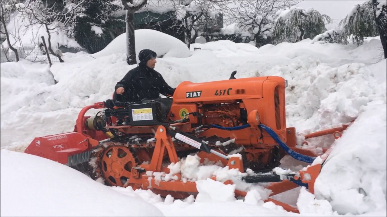 FIAT 451c neve 2017