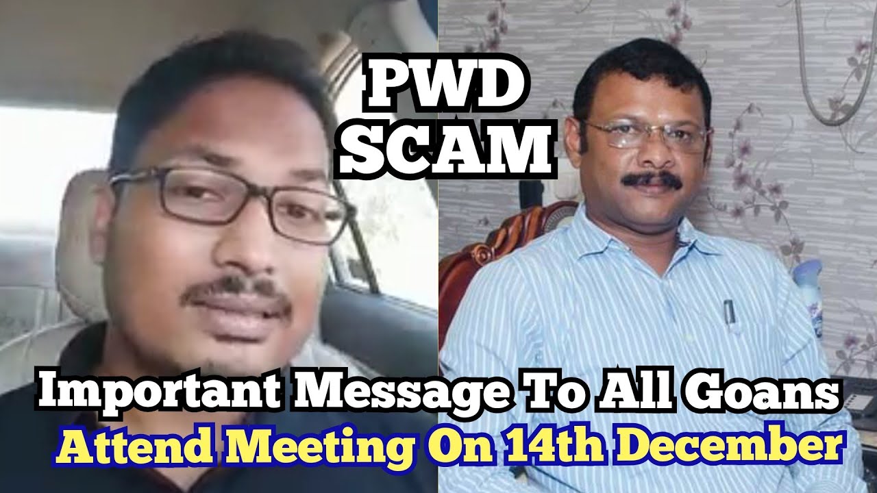 GOAN YOUTH MESSAGE ON SCAM OF PWD RECRUITMENT