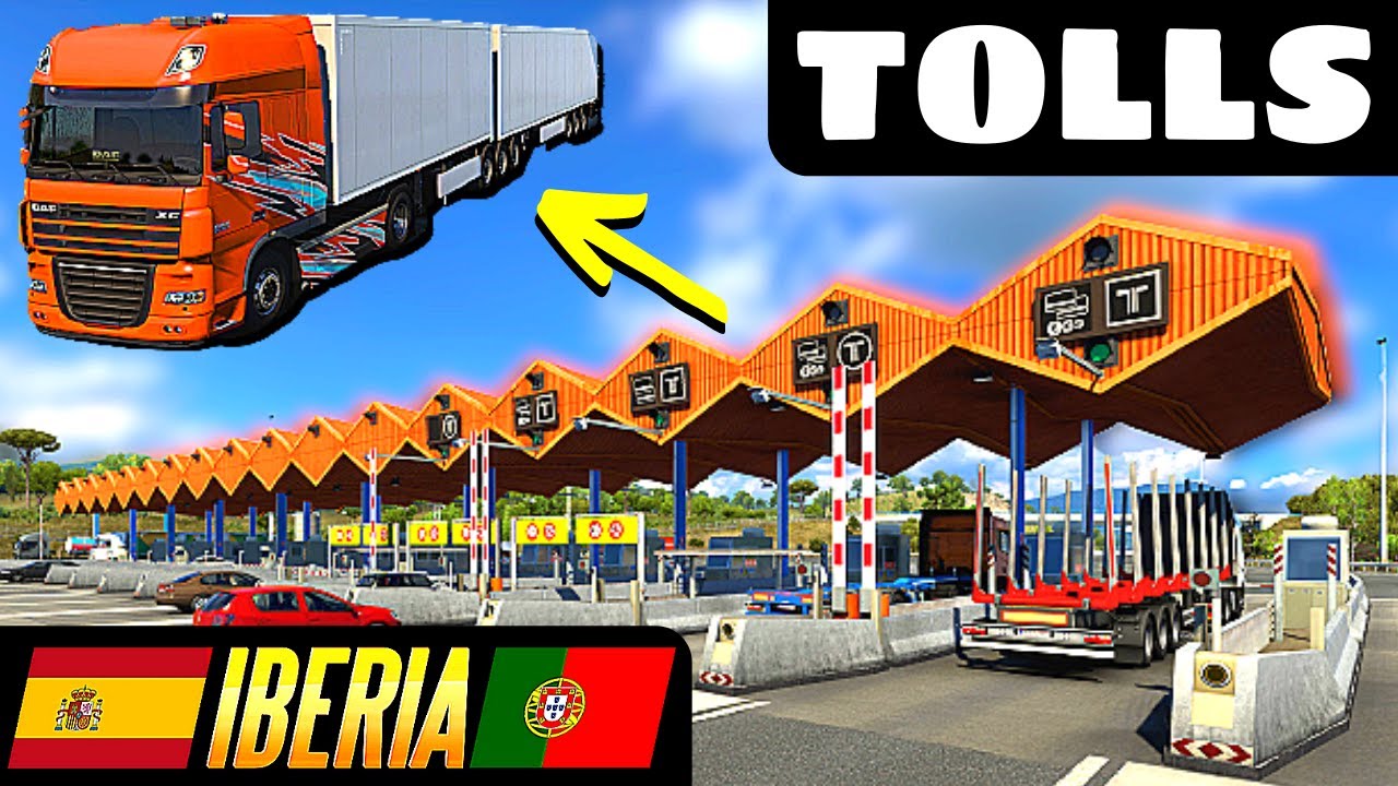 Double Trailers in Iberia | Iberia DLC News ● Toll-Gates & Toll Roads | ETS2 - New Map DLC