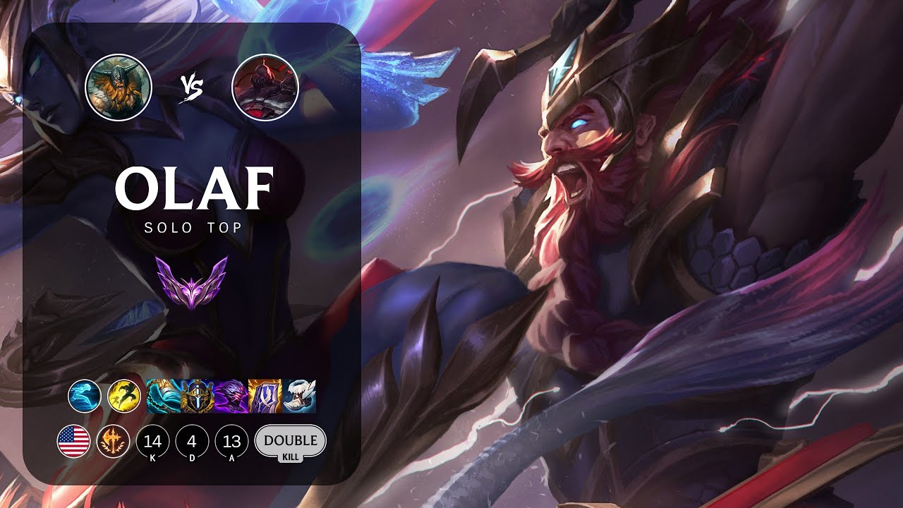 Olaf Top vs Sion - NA Master Patch 14.1