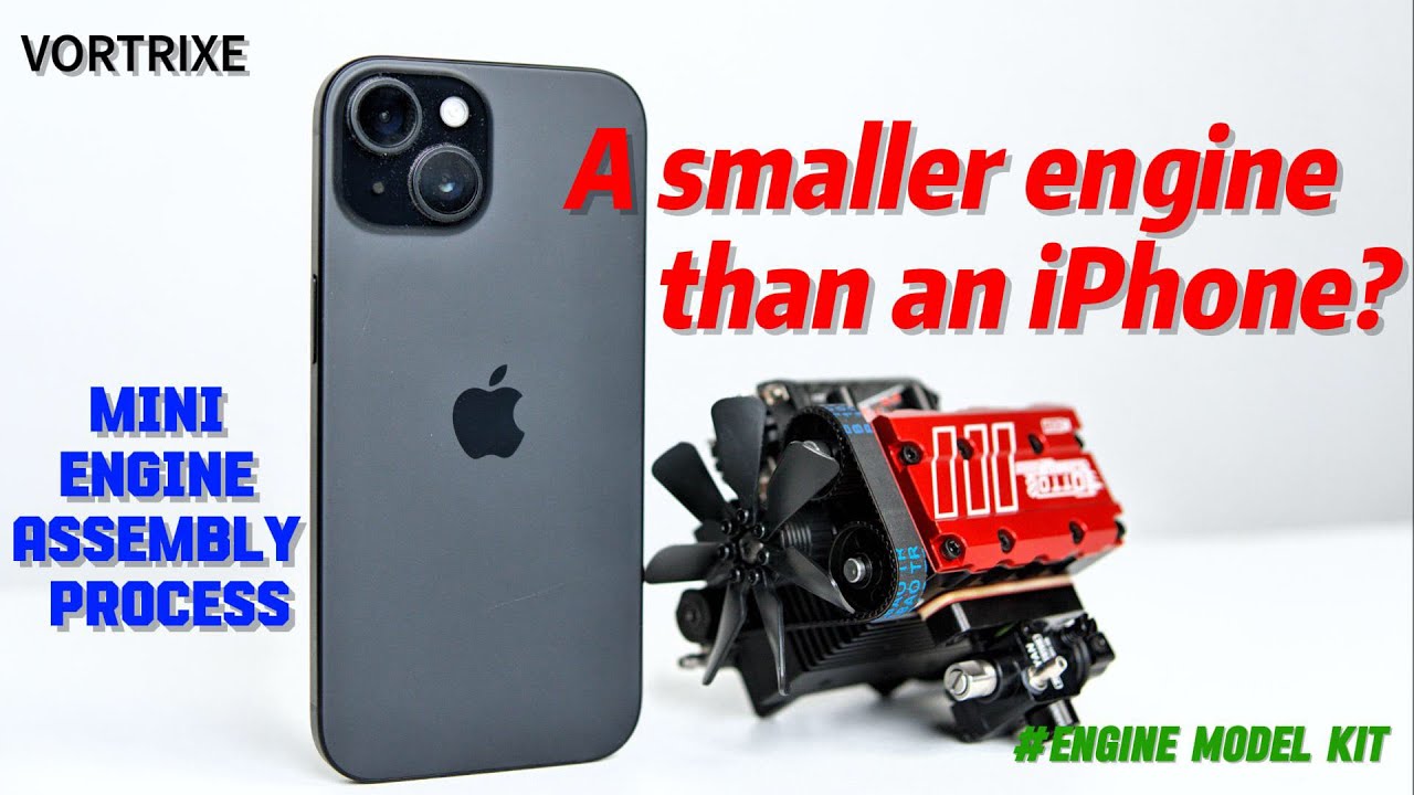 Building a 300-part,all-metal,twine-cylinder mini engine kit!