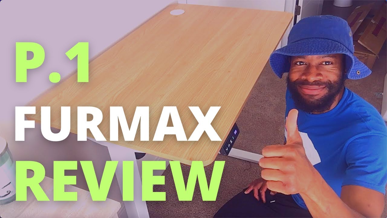 Furmax Electric Height Adjustable Standing Desk Large 48" Review | Office Room Ideas Standing Desk