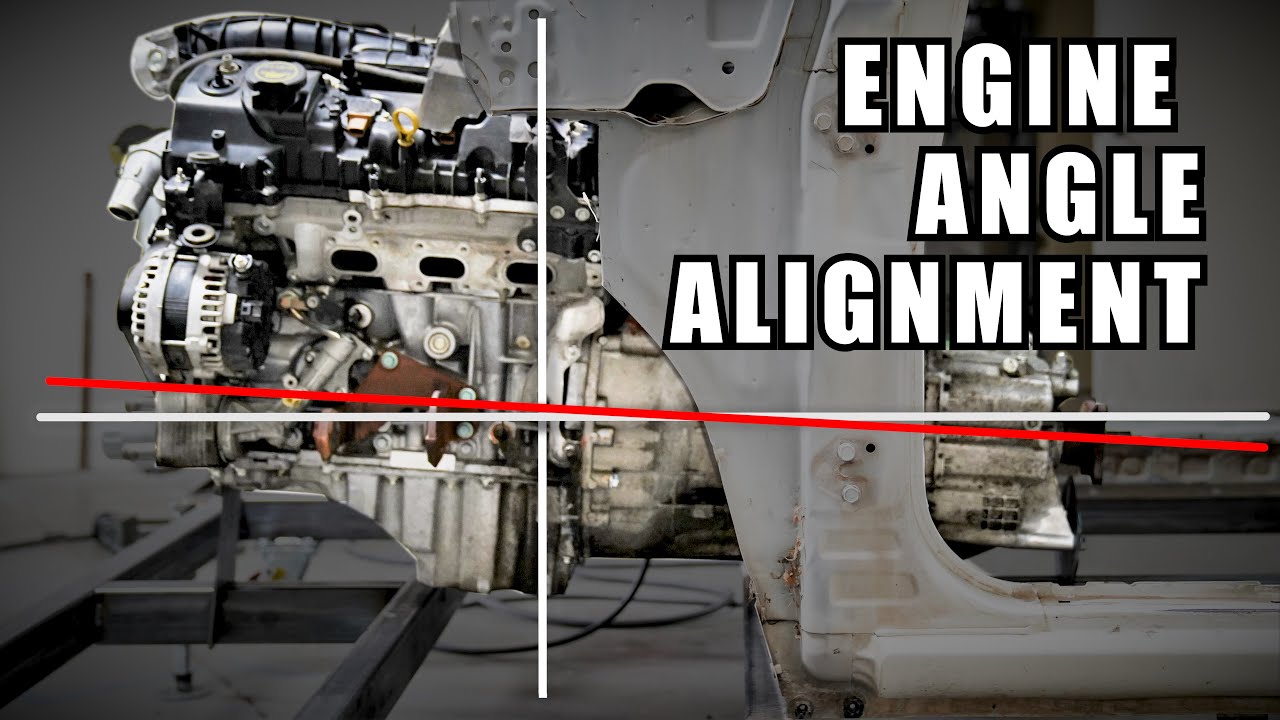 Lining Up the Engine with the Chassis
