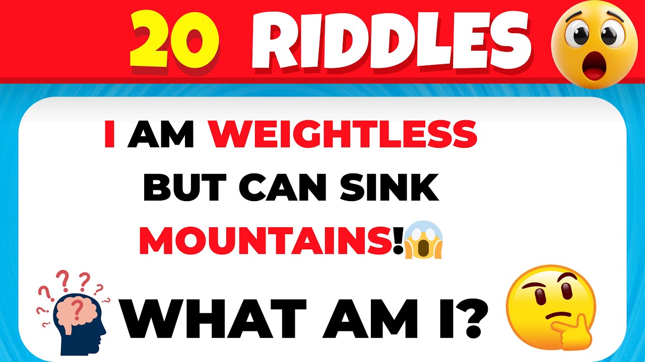 Only 1% Can Solve These 20 Mind Trick Riddles 🤯 | Ultimate IQ Challenge 2025