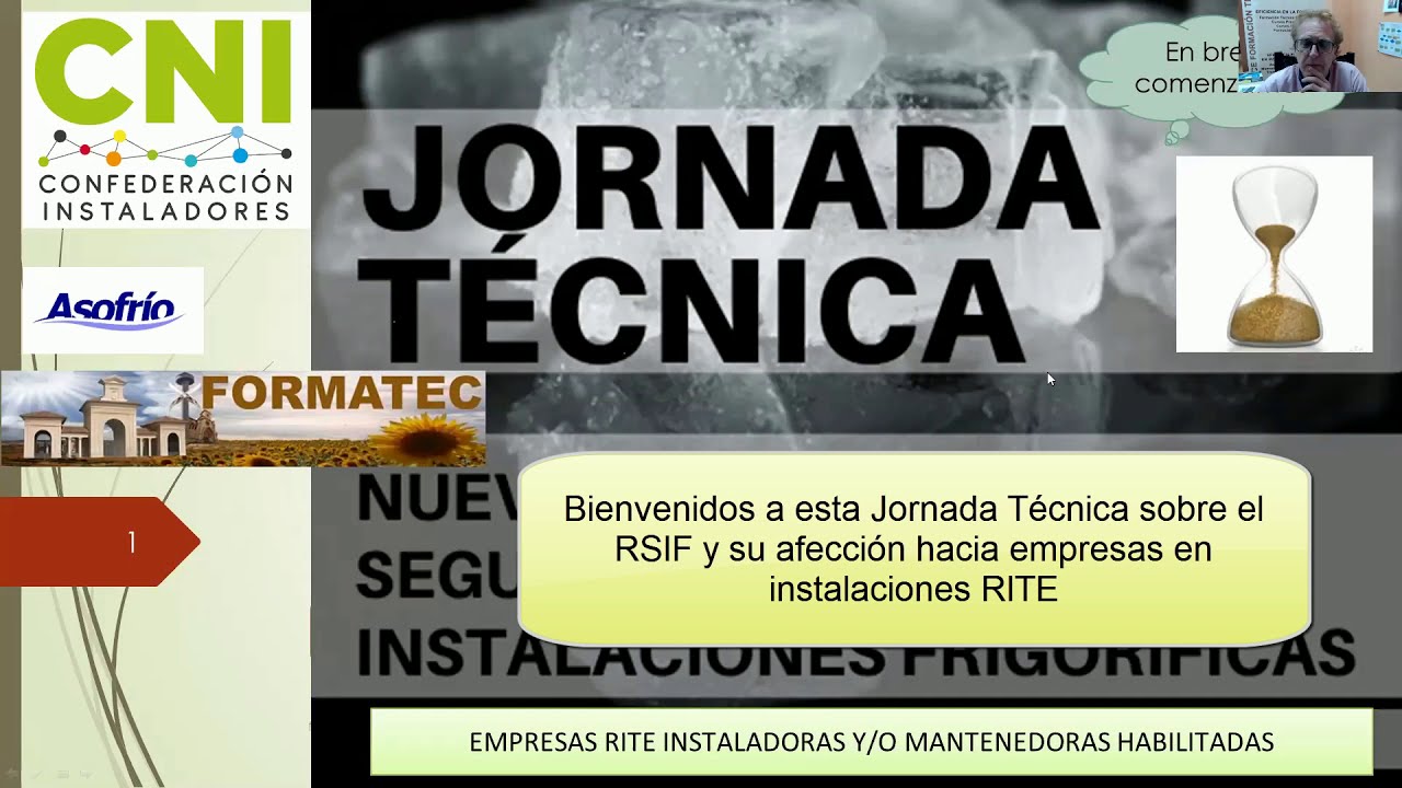 Jornada RSIF y RITE