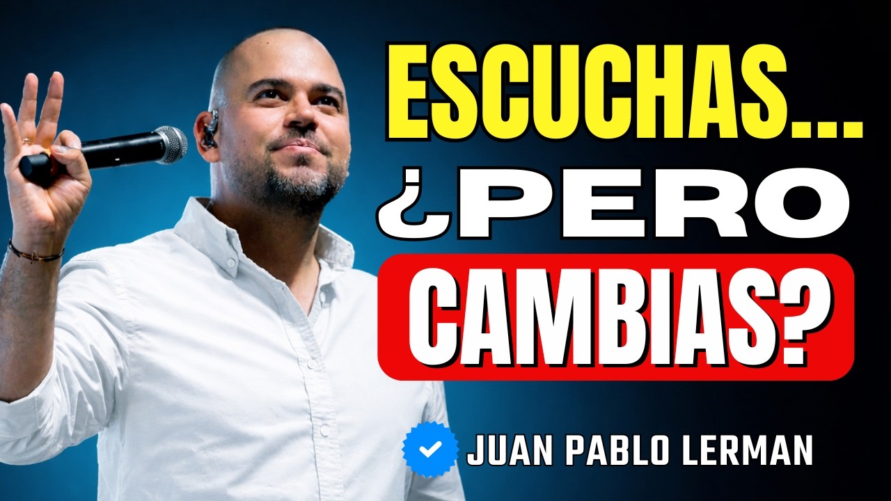 Escuchas pero no cambias: conviértete en buena tierra | Juan Pablo Lerman