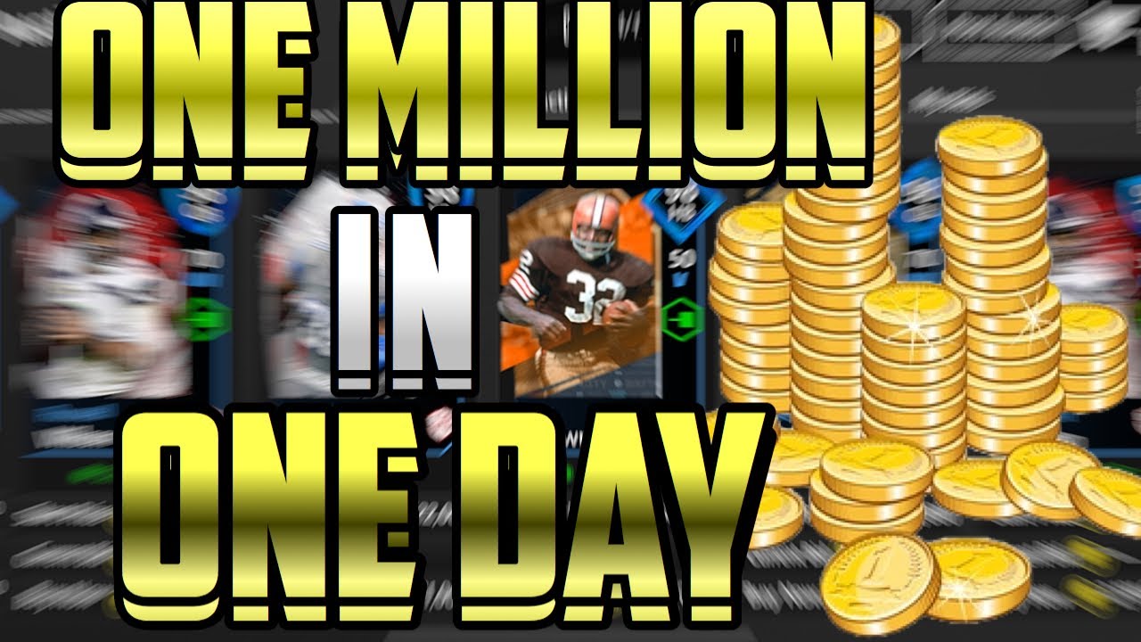 MAKE MILLIONS IN 5 MINUTES!! FAST COIN MAKING METHOD!! Madden Mobile 20
