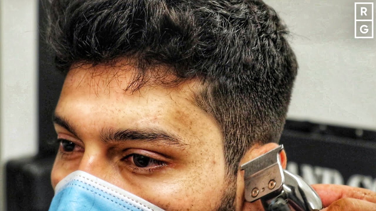 TEMPLE TAPER FADE HAIRCUT | Post Lockdown Haircut Transformation #5