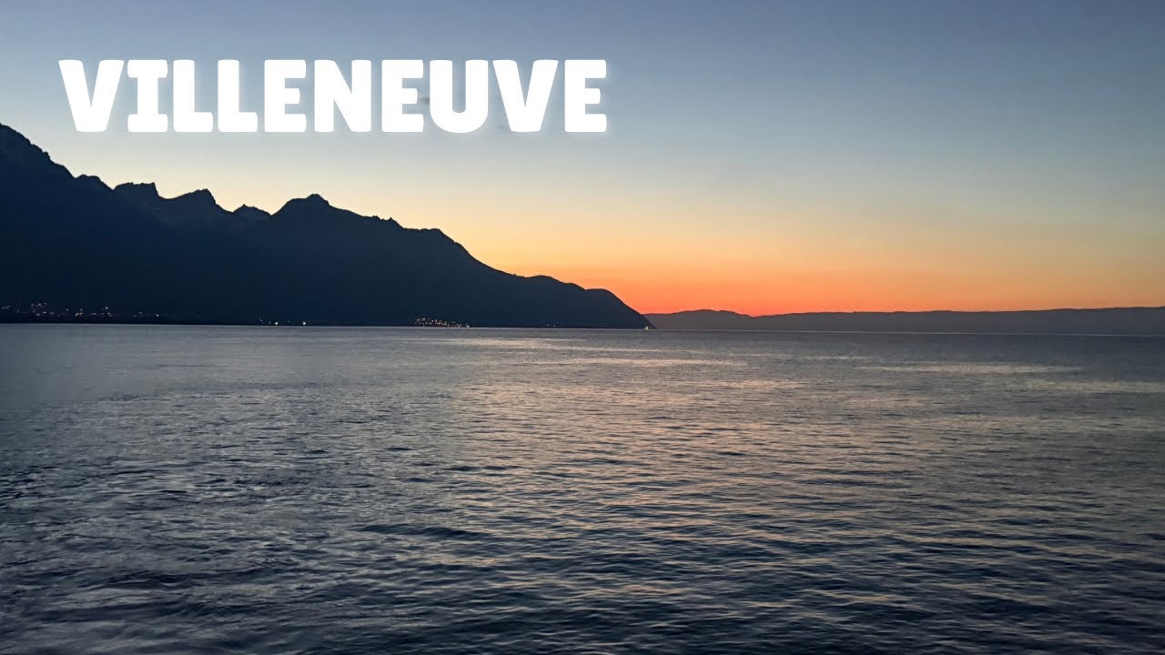 View of sunset in Switzerland #4k @MoonCreatives #viral #sunset #views 