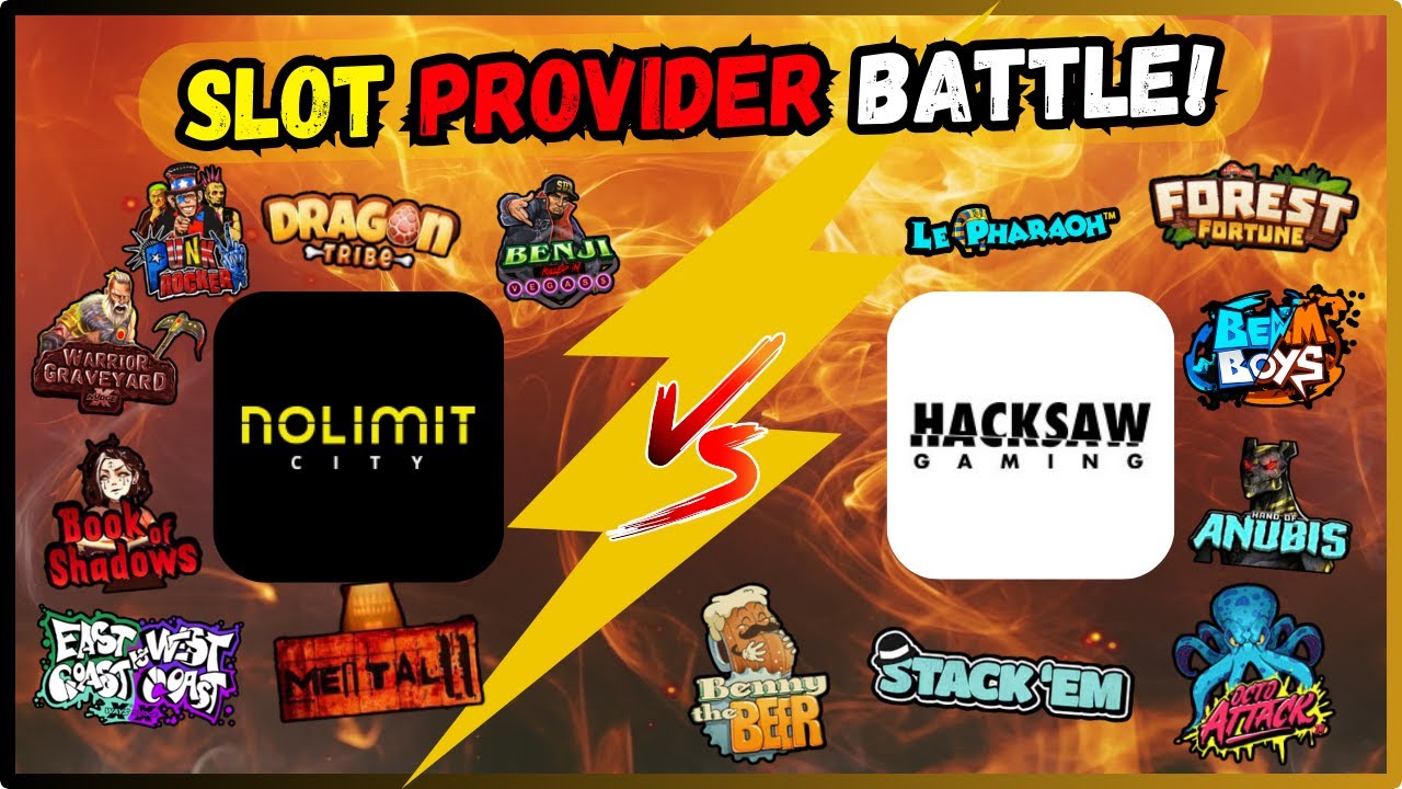 💥БИТВА ПРОВАЙДЕРОВ СЛОТОВ! 🎰 NoLimit City против Hacksaw Gaming! У какого провайдера слоты лучше? 🧐🏅