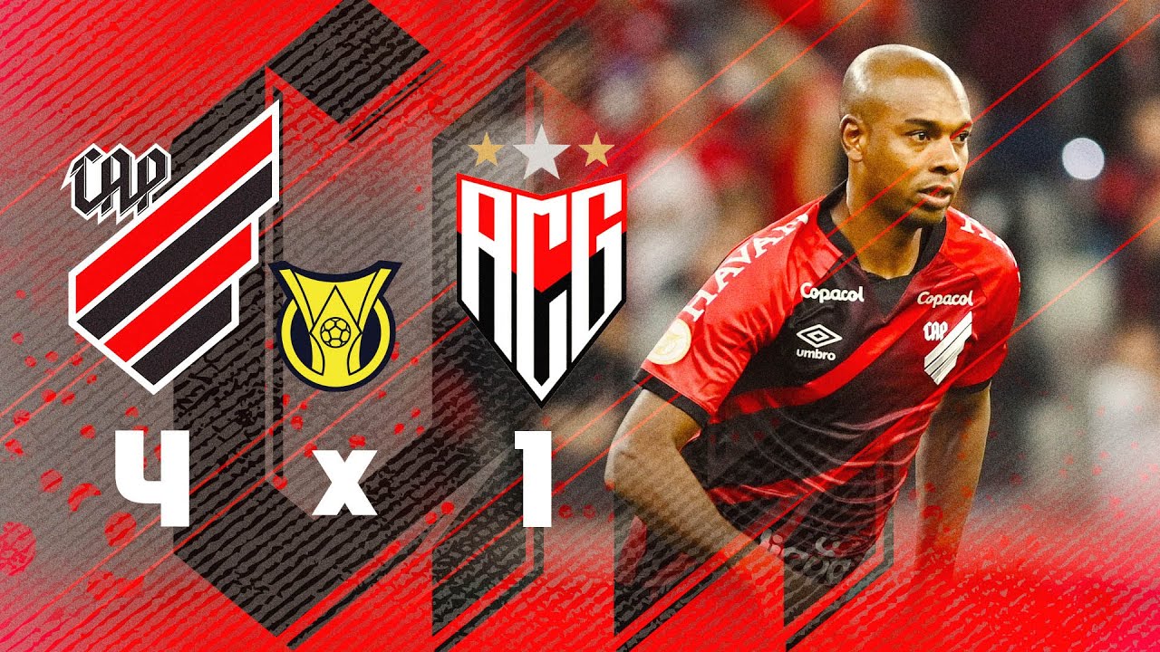 GOLEADA E FERNANDINHO! Athletico Paranaense 4x1 Atlético Goianiense | MELHORES MOMENTOS