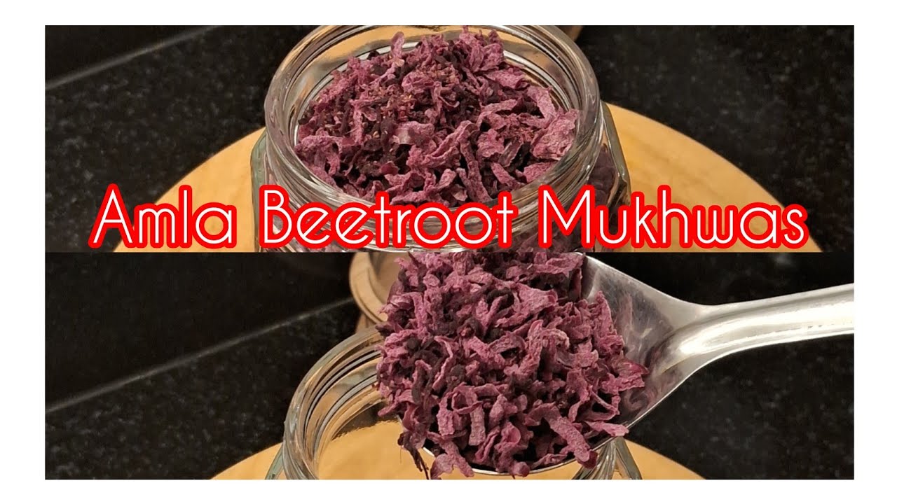 Healthy Amla Mukhwas | Tangy Sweet Amla Beetroot Mukhwas Recipe | Mukhwas recipe | Amlapachak Recipe