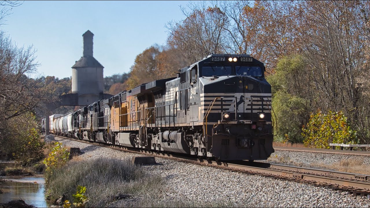 Railfanning the NS Christiansburg District in Virginia - The Southern Tour, Final Day