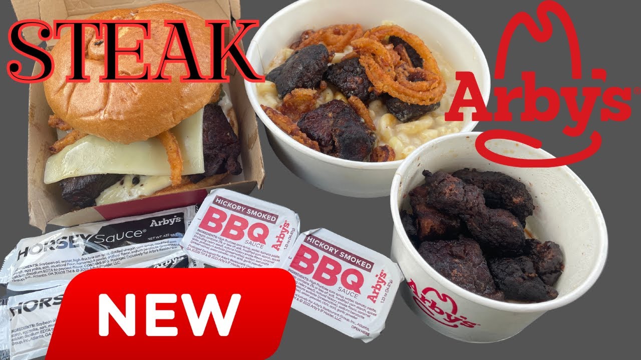 Обзор НОВЫХ сэндвичей со стейком и наггетсами от Arby's: стейк-боул с наггетсами и стейк-наггетсами