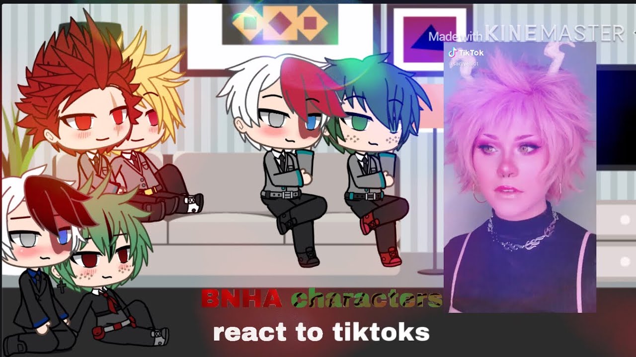MHA characters react to TIKTOKS part 1