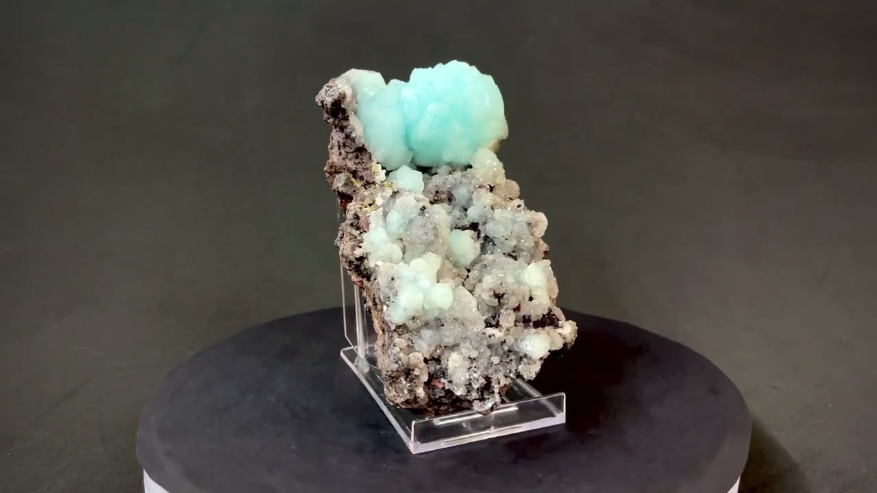 Hemimorphite from M'Fouati, Bouenza Department, Republic of the Congo
