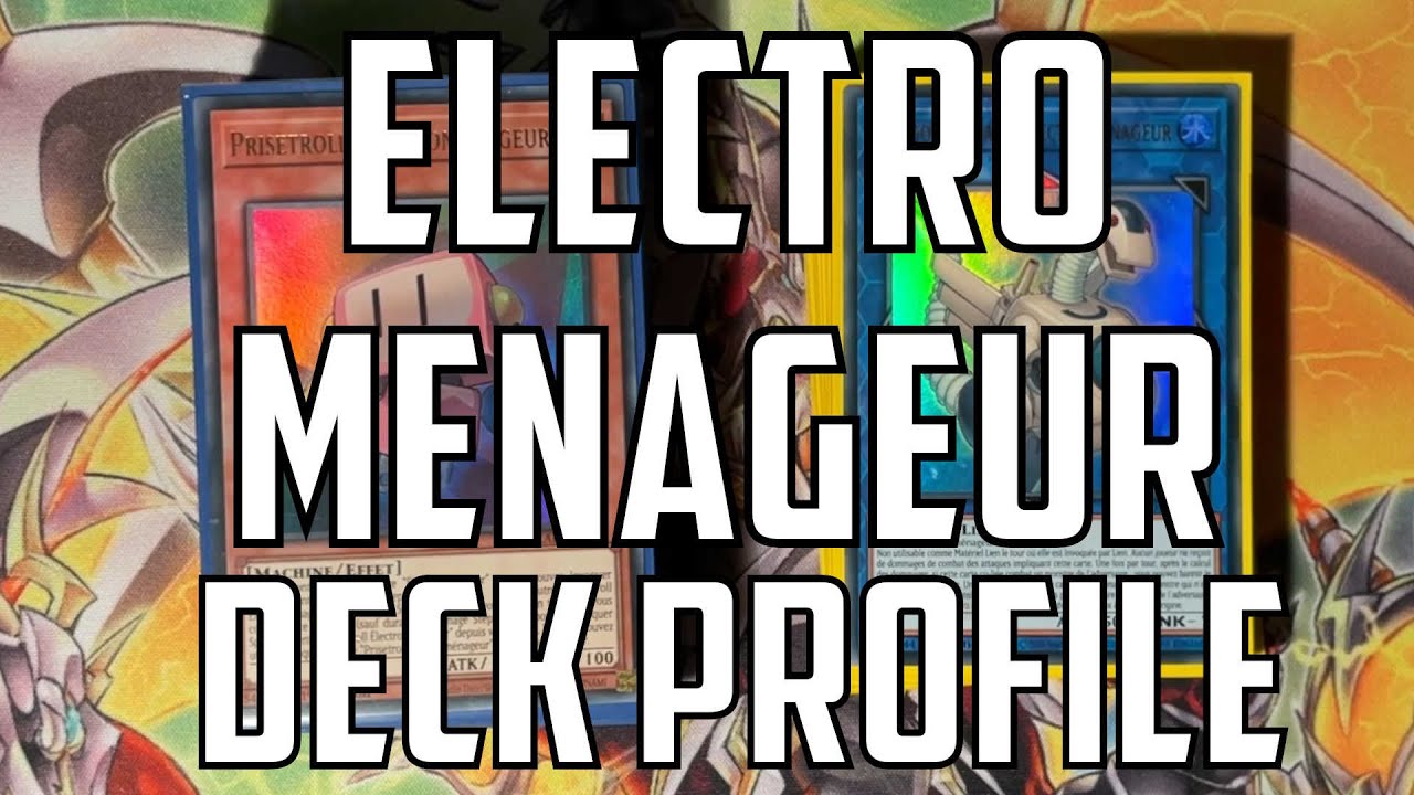 MON DECK ELECTROMENAGEUR !! Deck Profile Budget 2022