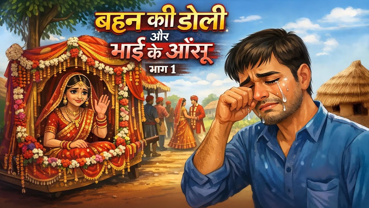 बहन की डोली और भाई के आँसू | Heart Touching Vidai Story | Part 1