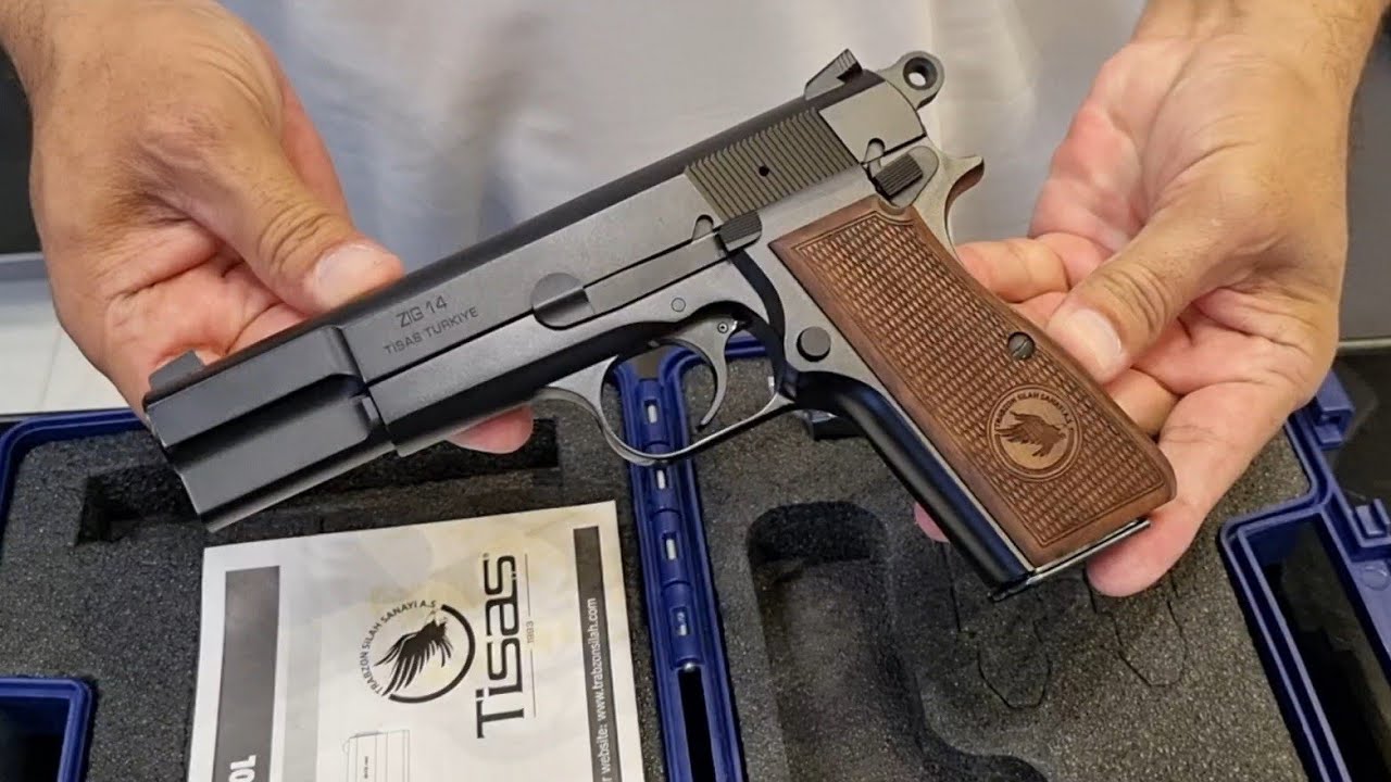 Tisas Zig 14 9mm Pistol Review and Unboxing.