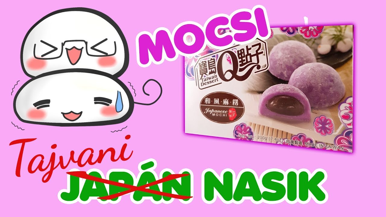 NEM ERRE SZÁMÍTOTTAM! 😜 Japán Mocsi kóstolás (ami igazából tajvani)
