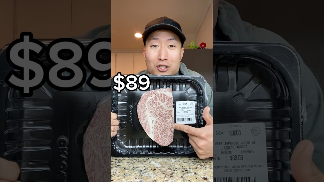 Most EXPENSIVE Costco Steak (A5 Wagyu)
