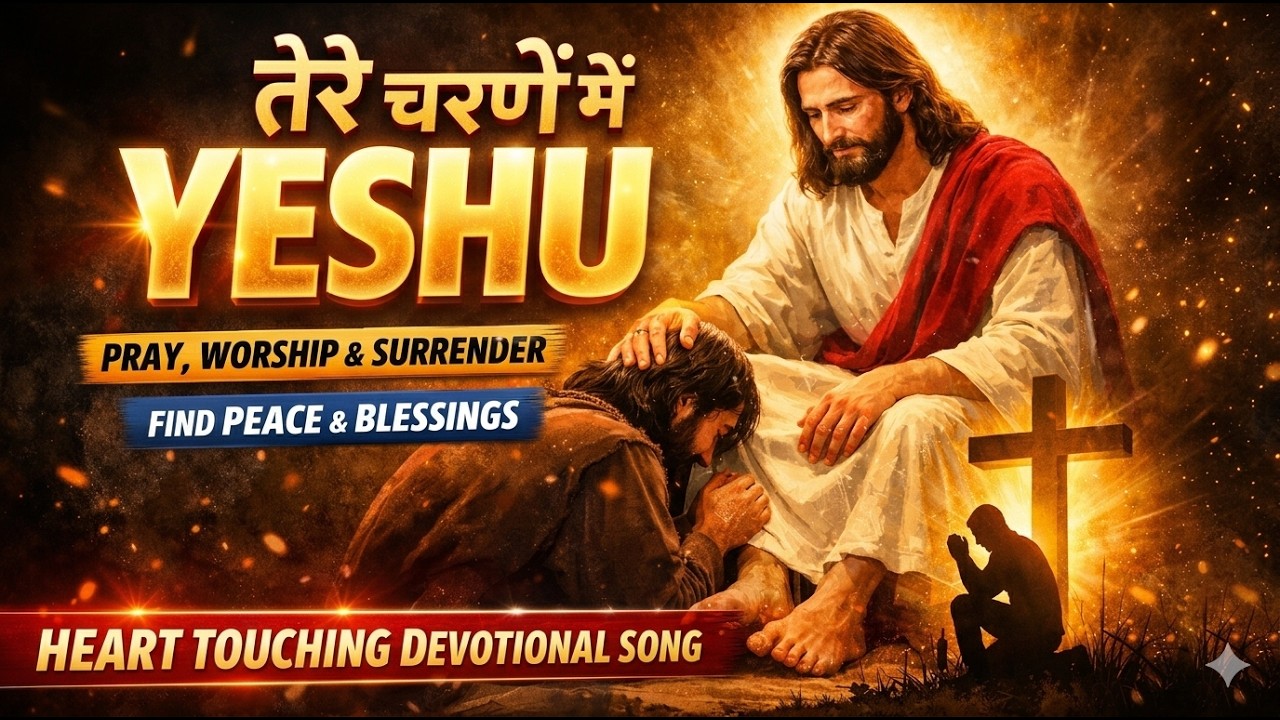 Tere Charno Mein Yeshu | Heart Touching Hindi Christian Worship | Prayer & Devotional Song