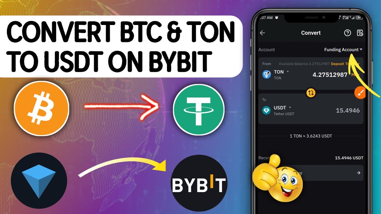 How to Convert BTC or Any Crypto to USDT on Bybit Exchange | Full Tutorial for Beginners