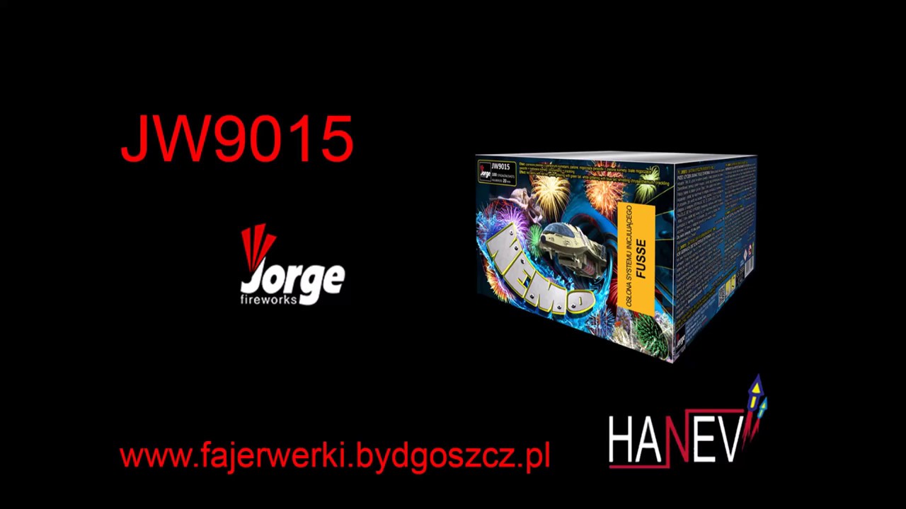 Fajerwerki JORGE wyrzutnia JW9015 NEMO