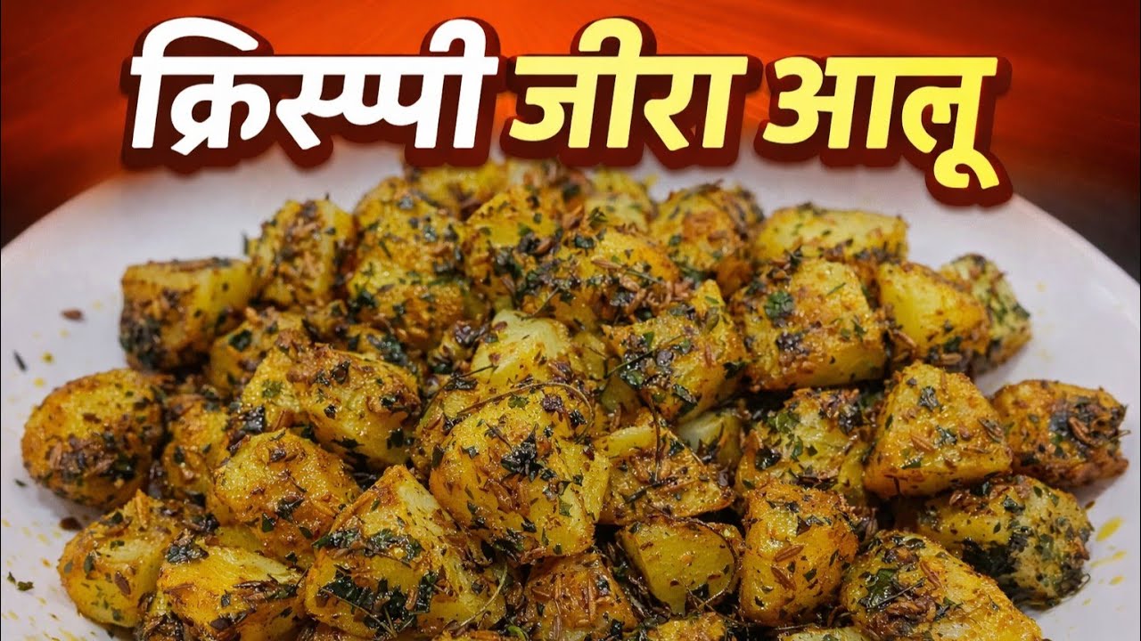 Crispy Jeera Aalu | जीरा आलू | Easy And Quick Recipe #jeeraaloo #indianfood 