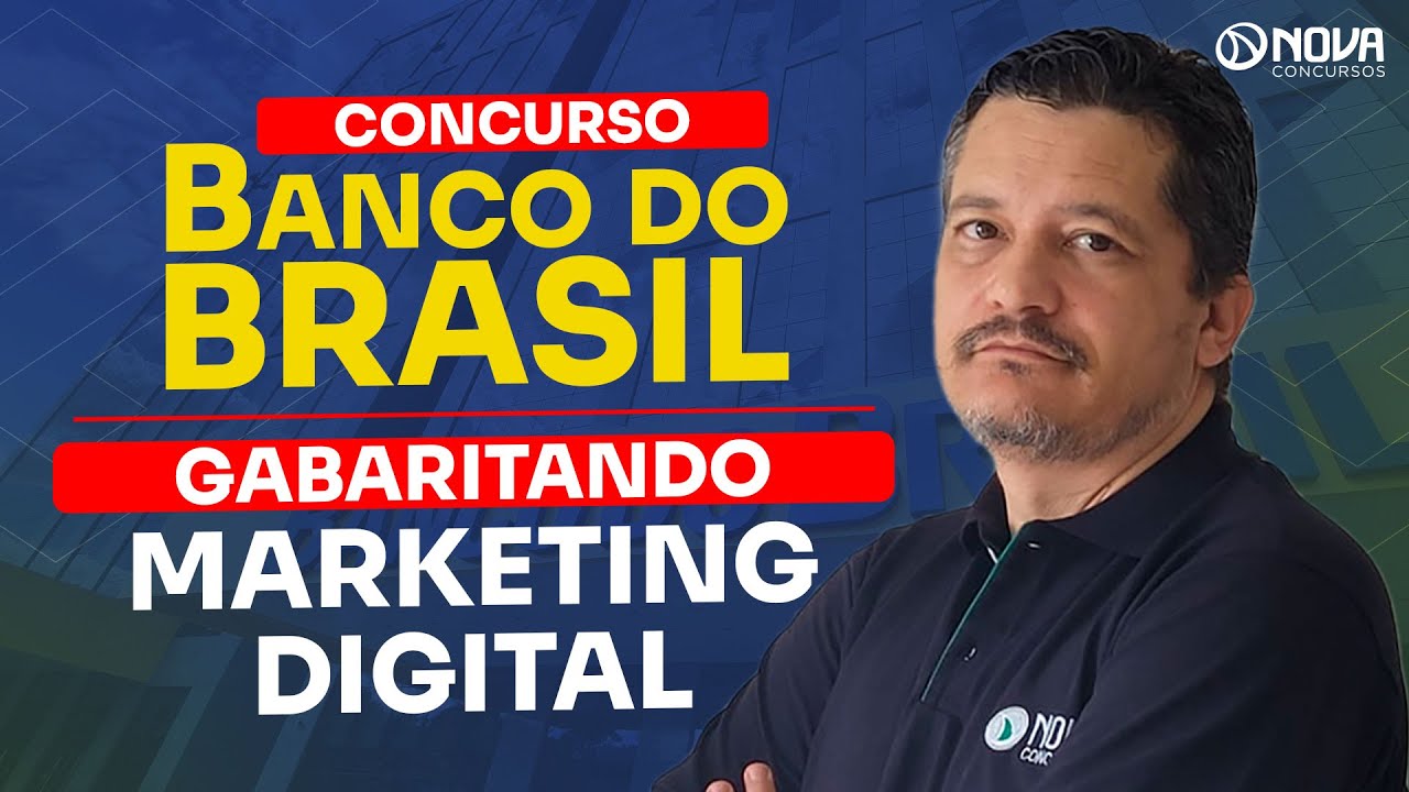 Concurso Banco do Brasil 2026 | Gabaritando Marketing Digital!
