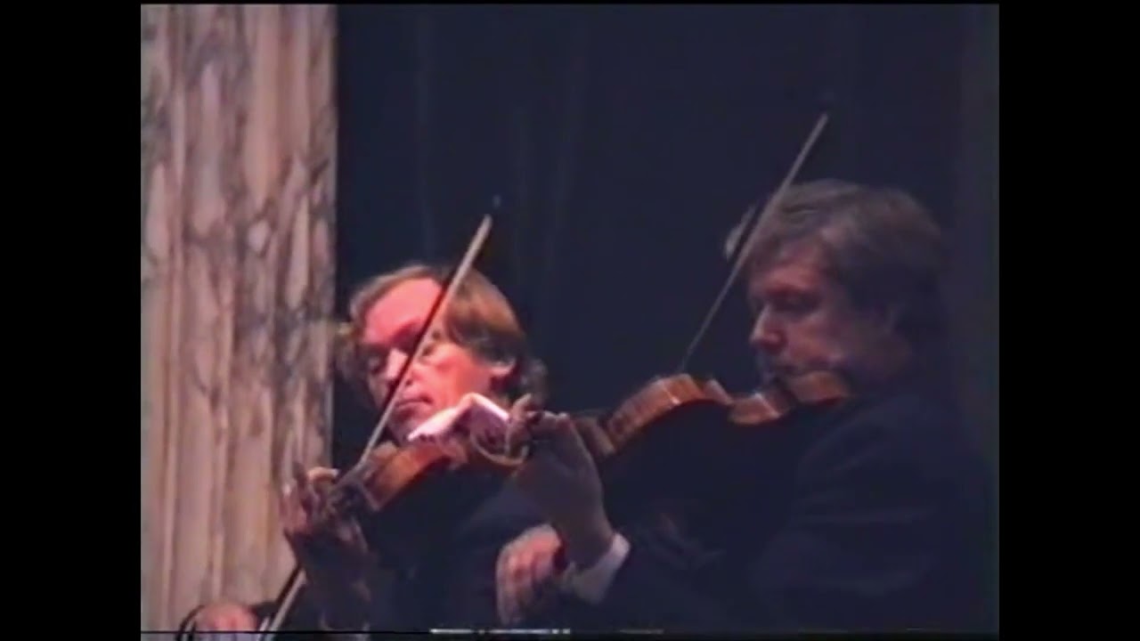 Mozart: String Quintet in g-minor kv.516 Copenhagen 1990.