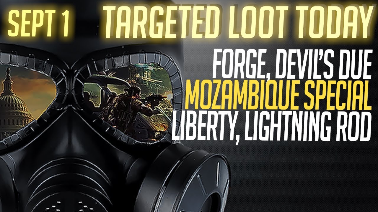 The Division 2 | New Targeted Loot Today | September 1, 2021 | Forge | Best Solo PVE Build