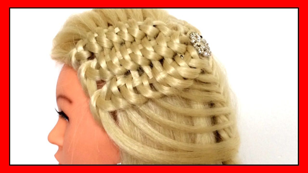 NEW KNOT DESIGN WATERFALL  HAIRSTYLE / HairGlamour Styles / Hairstyles / Hair Tutorial