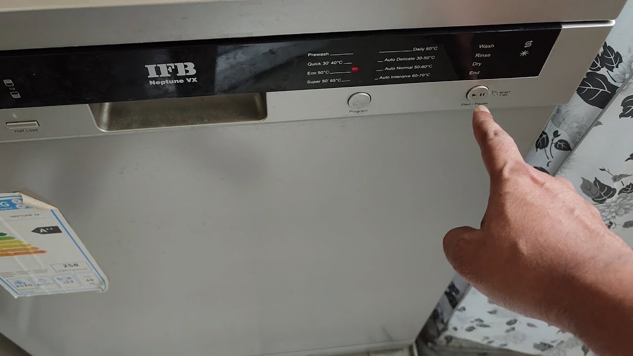 IFB Neptune VX Free Standing 12 Place Settings Dishwasher||Review and Demo|| Hindi