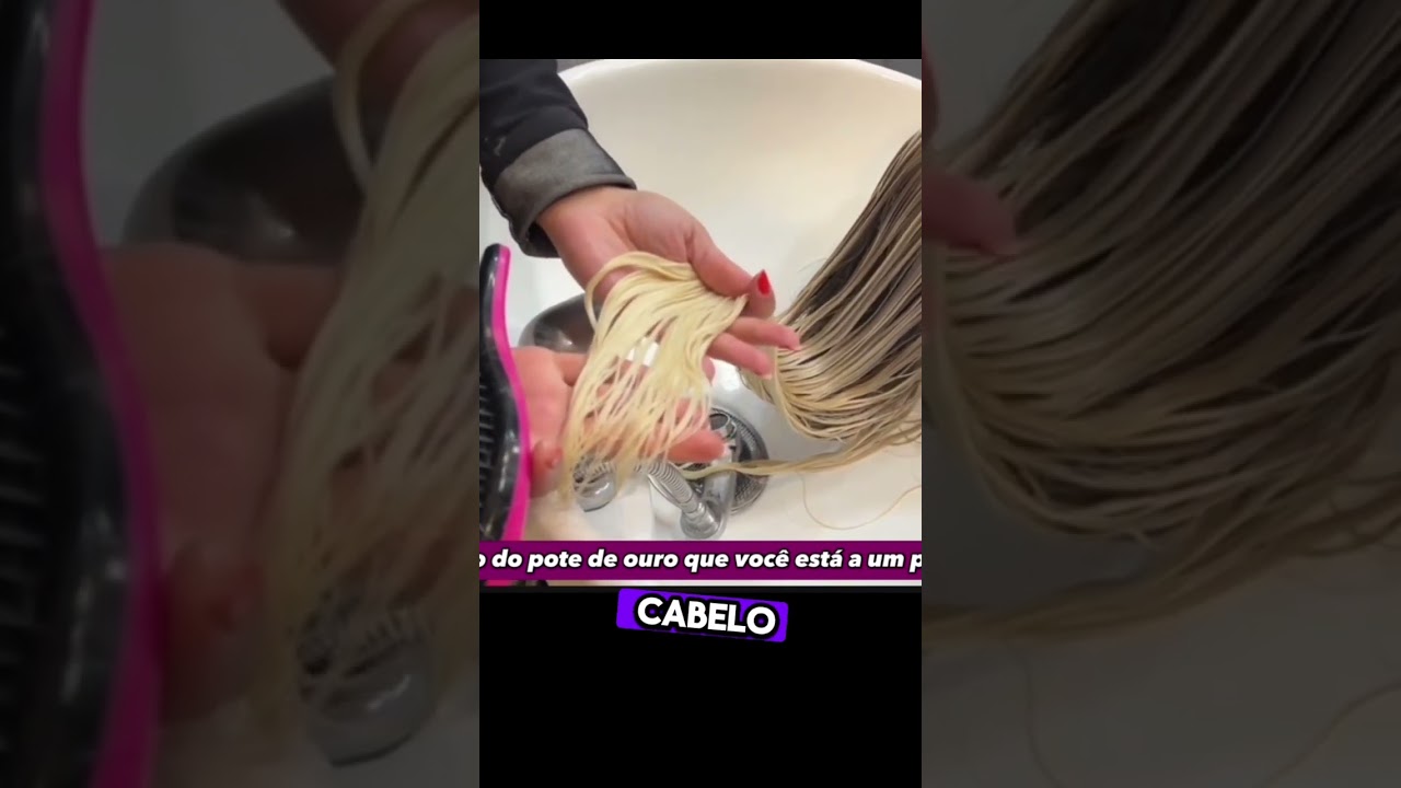 Retoque Blonde sem diferen&ccedil;a de cor🤩