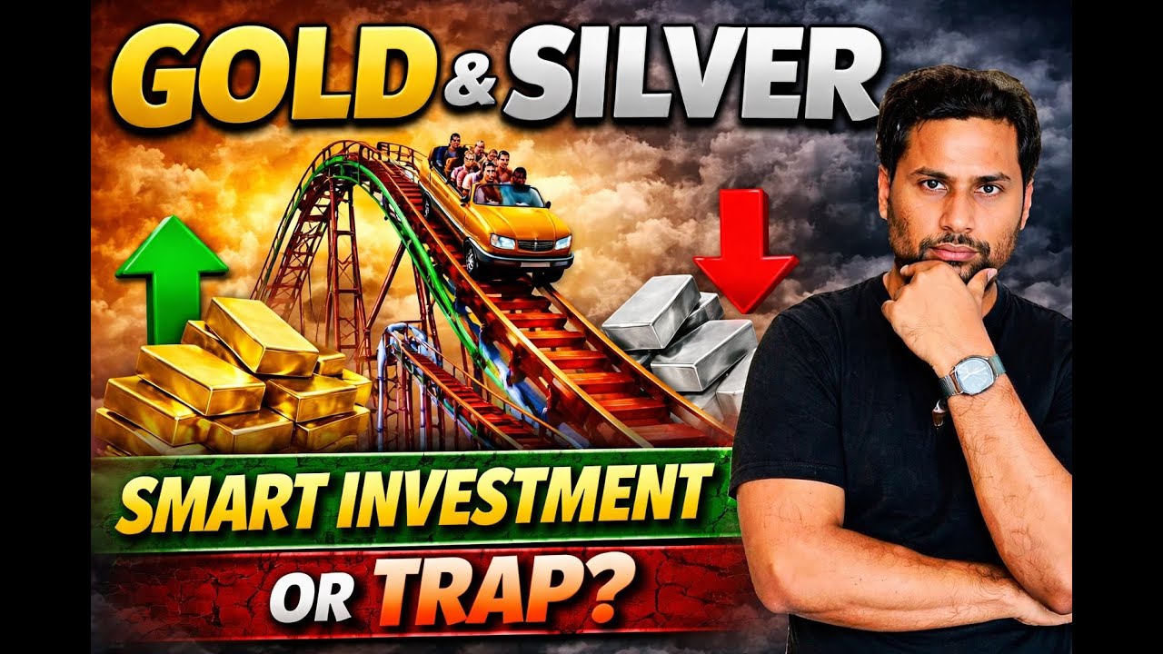 Gold & Silver Rollercoaster Ride 🎢 Smart Investment or Trap A#usateluguvlogs #teluguusa