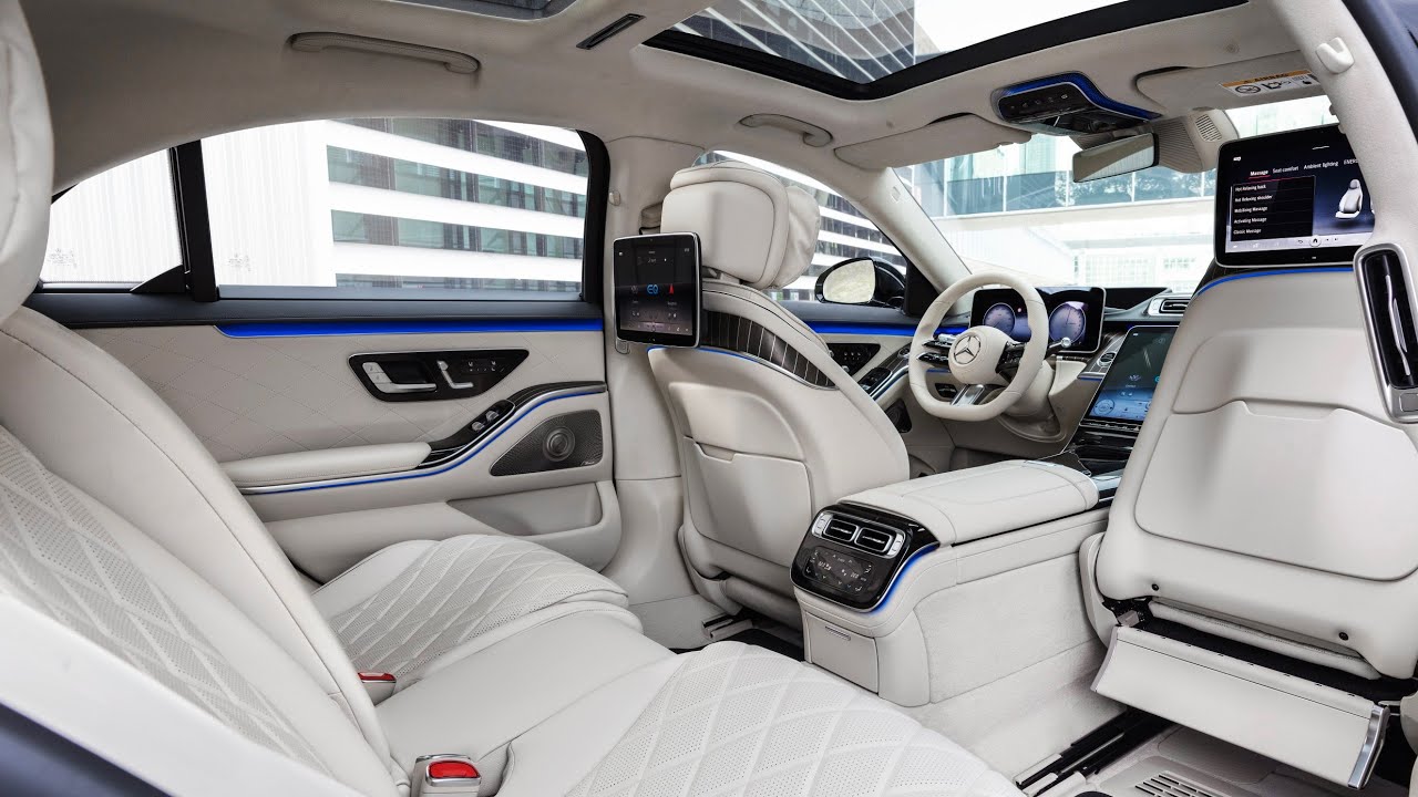 All NEW 2023 Mercedes S Class - INTERIOR
