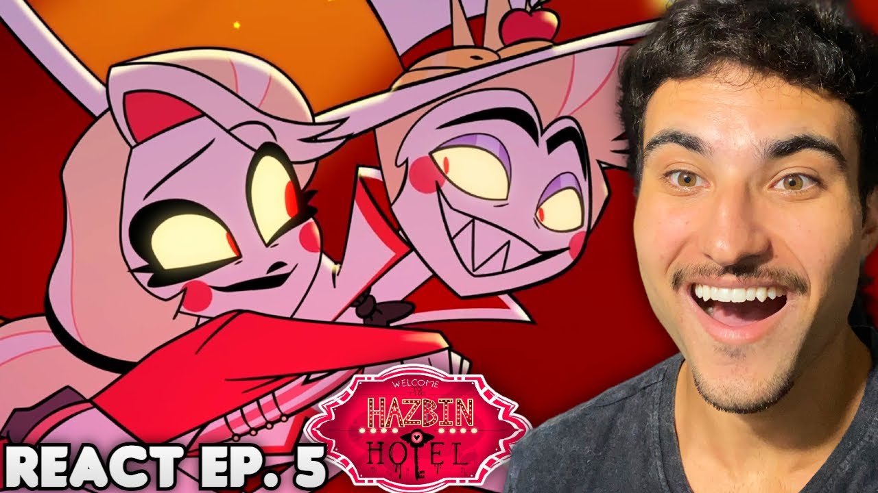 CONHECENDO LUCIFER! O PAI!! React Hazbin Hotel EP. 5