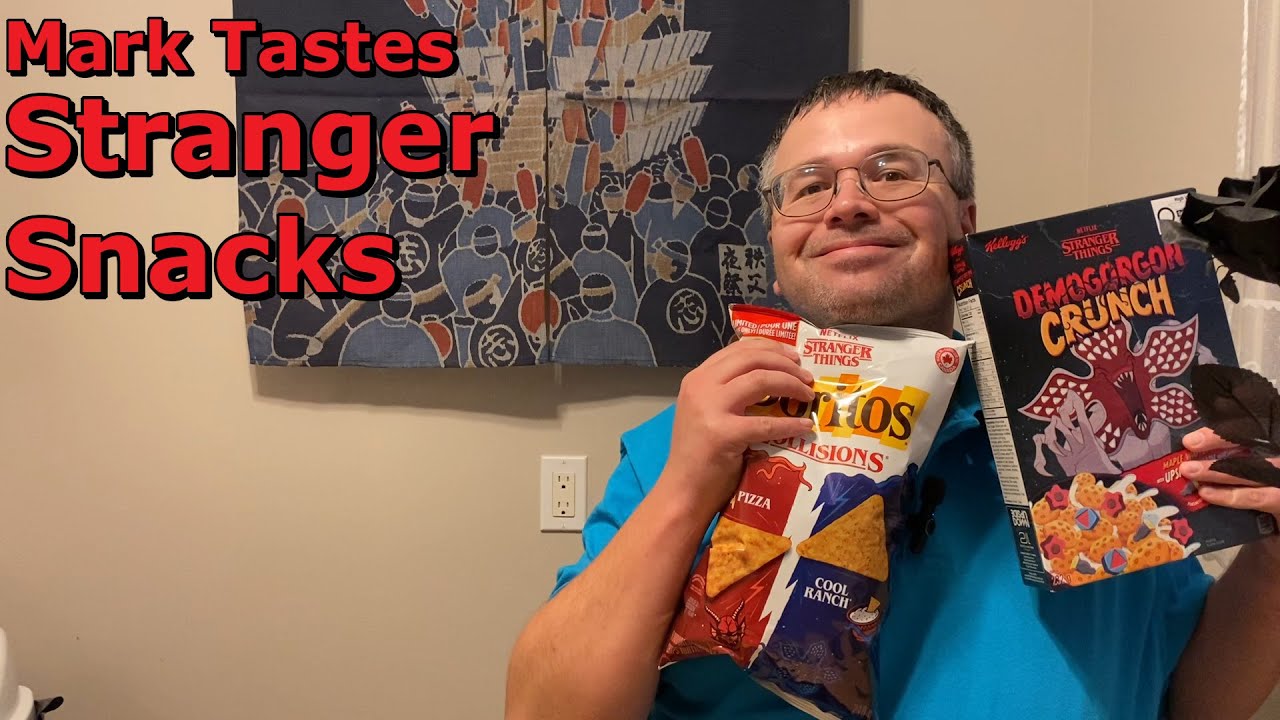 Mark Tastes Stranger Snacks