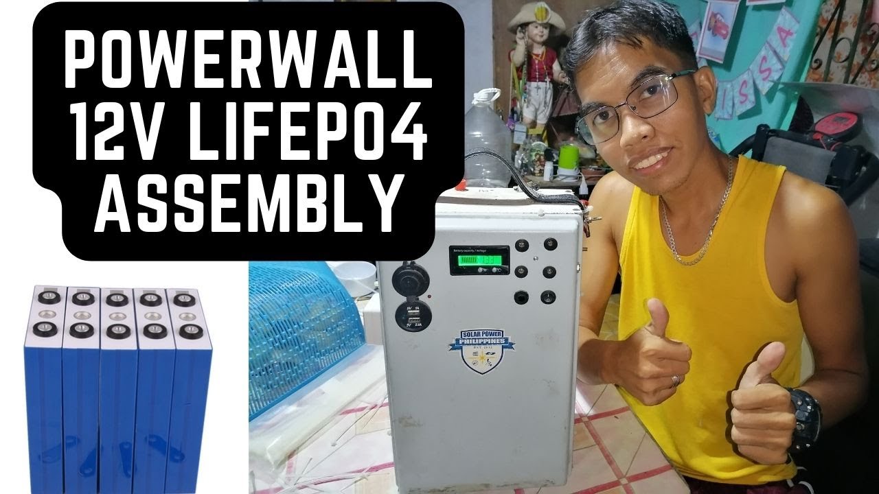 12V LIFEPO4 BATTERY BUILD | DIY POWERWALL 12V 50AH LIFEPO4 BATTERY PACK | HOW TO BUILD LIFEPO4 BATT.
