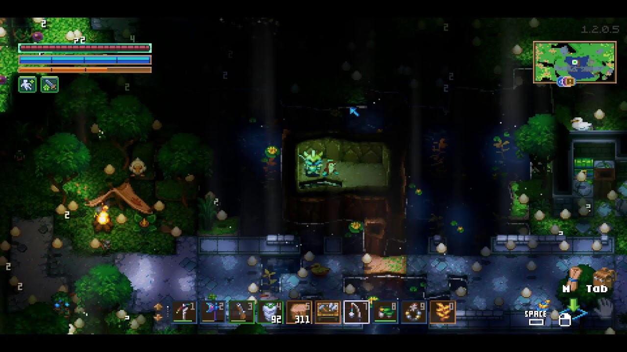 live afk péche core keeper late game