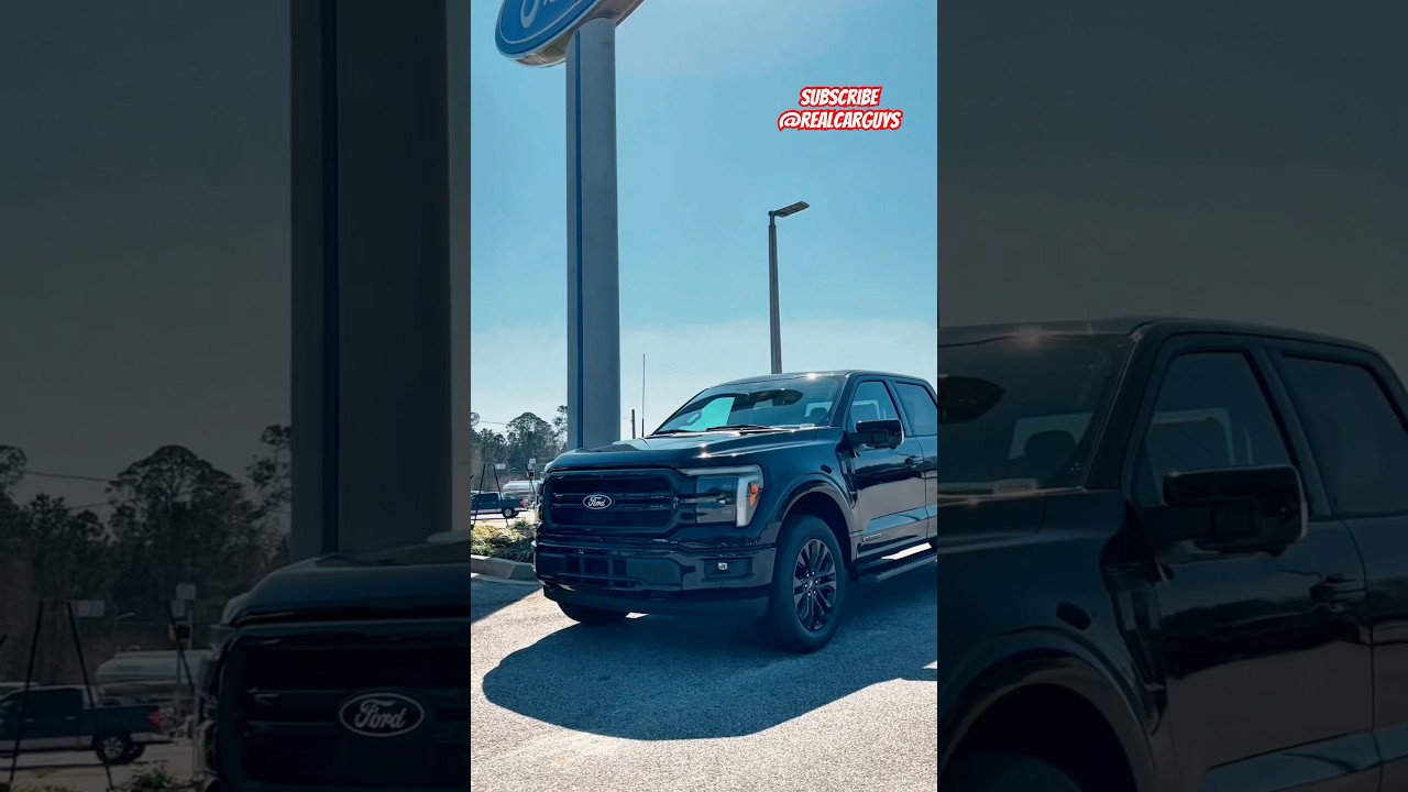 NEW 2025 F150 Lariat #Ford #F150 #Lariat #Luxury #power #fordperformance #truck #trucklife #hybrid