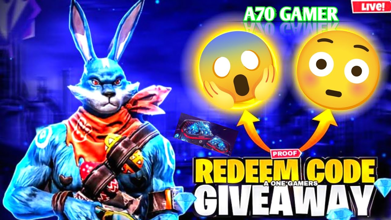 free fire diamond giveaway 🔥🎉 || free fire live