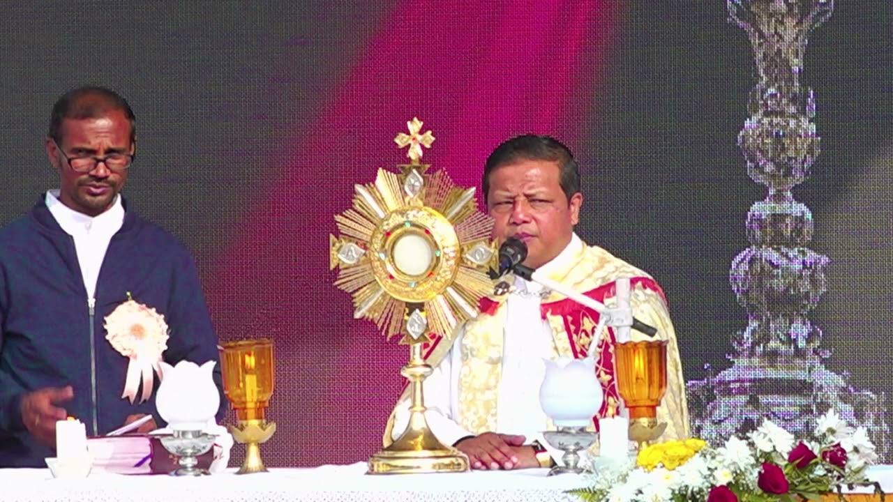 KA PROSESHON IUKHARIS HA KA NOHPHAI SNGI JONG KA JINGDAP 125 SNEM KA BALANG KATHOLIK SHNONG TYRNA