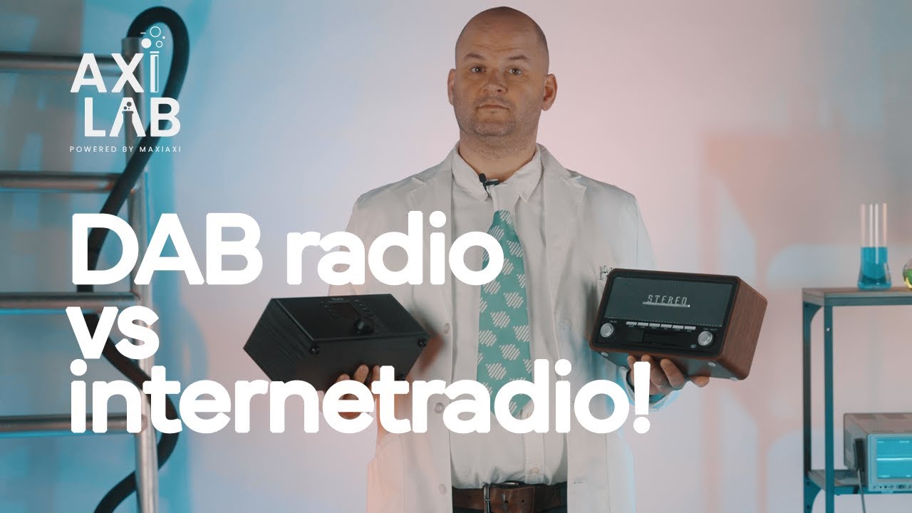 DAB radio 🆚 internetradio | De verschillen 📻 #AxiLab