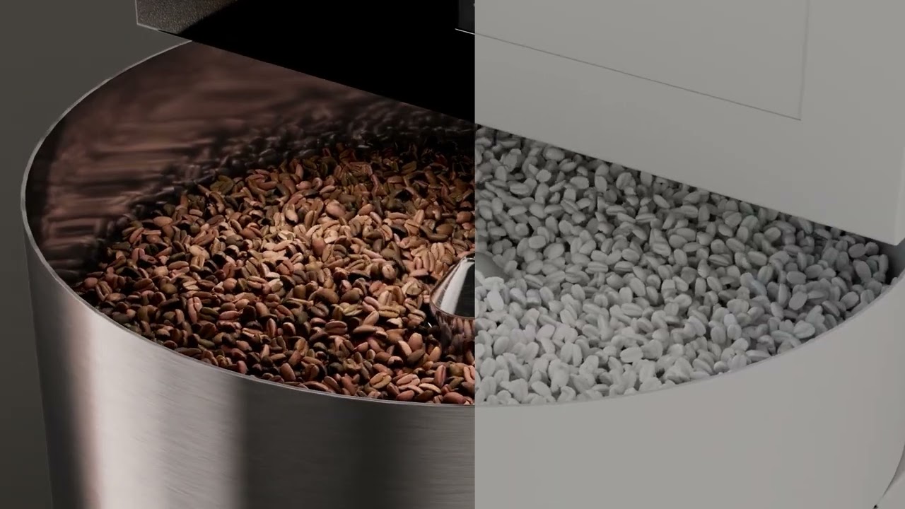Grey to Render: Creating the ROEST P3000 Coffee Roaster Renders